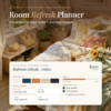 [AI] Room Refresh Planner — Interactive Plan & Budget Tracker