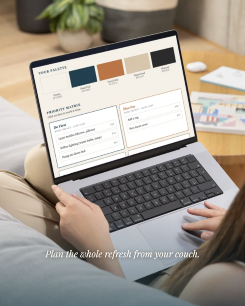 [AI] Room Refresh Planner — Interactive Plan & Budget Tracker