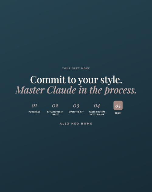[AI] The Room Reset — Smart 7-Day Style Plan