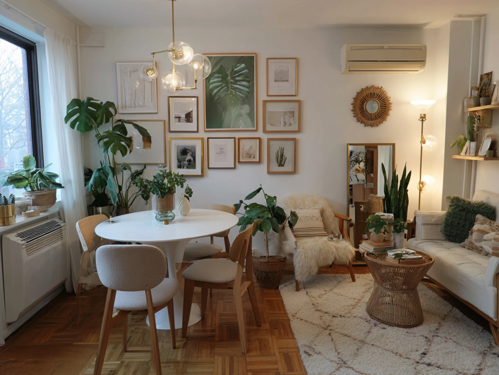 Living Room Gallery Walls for Renters (4 Layout Templates That Fit Real Walls)